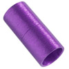 1 Stk Aluminium Magnetschließe 6mm ID gebürstet, violett eloxiert
