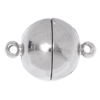 1 Stk. Magnetschließe rund 14mm platinfarbig