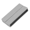 flache Magnetschließe 38x18x6,5mm platinfarbig