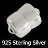 MAG-LOK Magnetschließe 8mm, 925 Silber