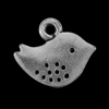 Metallelement Vogel ~12x14mm, altsilber