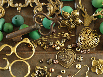 antik Zwischenteile und Zubehör zum Schmuck machen