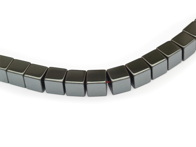 Hämatit Perlen Würfel 6mm kaufen