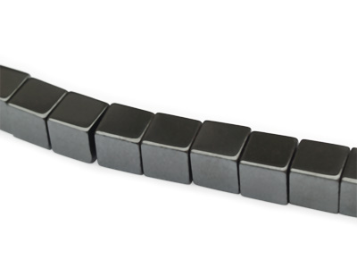 Hämatit Perlen Würfel 8mm kaufen