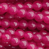1 Strang (~38,5cm) echter Rubin Perlen, rund ~4mm