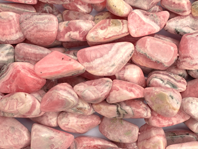 echte Rhodochrosit Steinperlen Mineralien Heilsteine Grossha