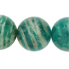 1 Strang (~40cm) russischer Amazonit Perlen rund 10mm