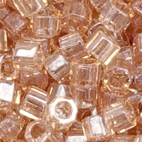 5g Miyuki 11/0 (1.6mm) Delica Perlen DBC101 (facettiert) - Crystal Manuka