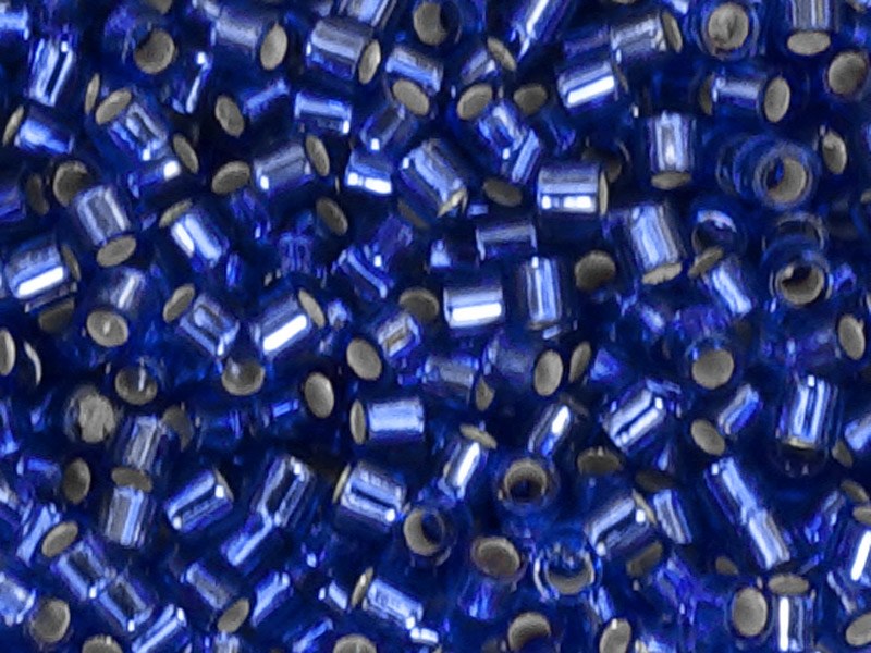 Miyuki Delica Perlen Größe 15/0 Farbe: DBS47 Dunkelblau - Na