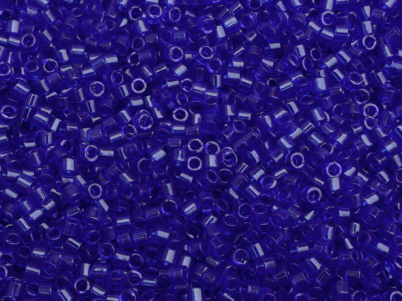 dunkelblaue Miyuki Delica Perlen Größe 10/0 Farbe DBM707