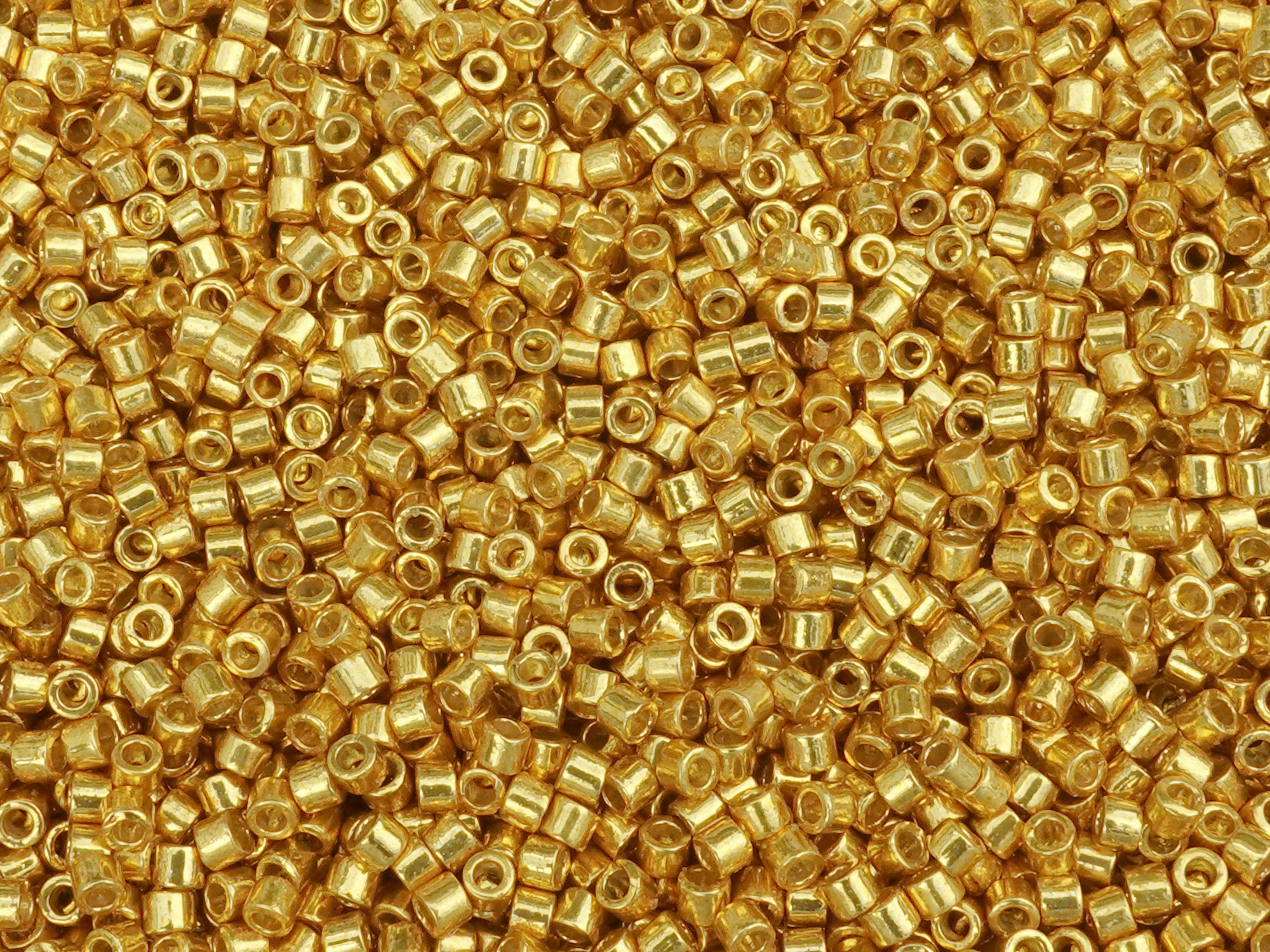 goldene Miyuki Delica Perlen Größe 10/0 Farbe DBM1833