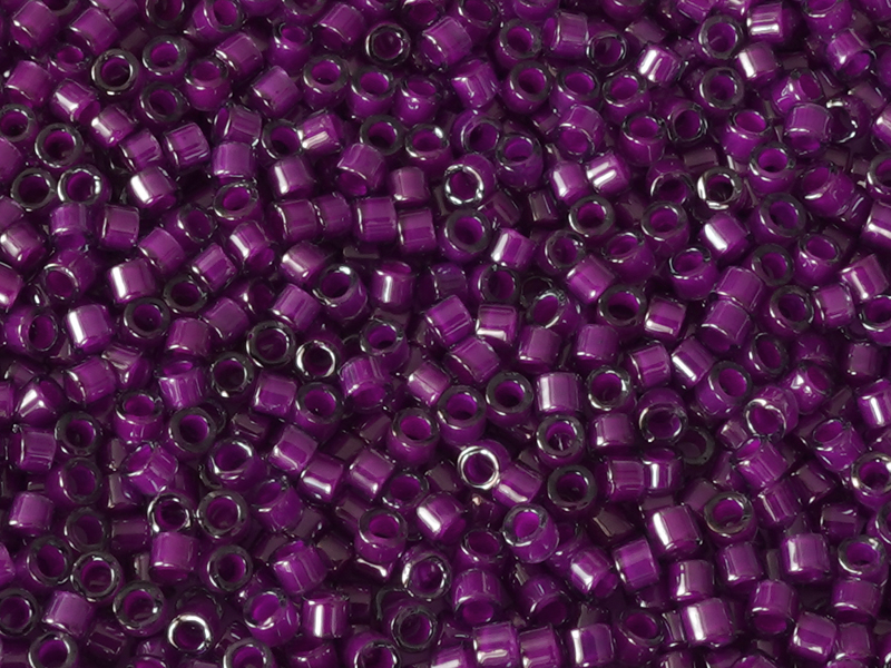 MIYUKI Delica Perlen 11/0 Farbe: DB281 Brombeerviolet