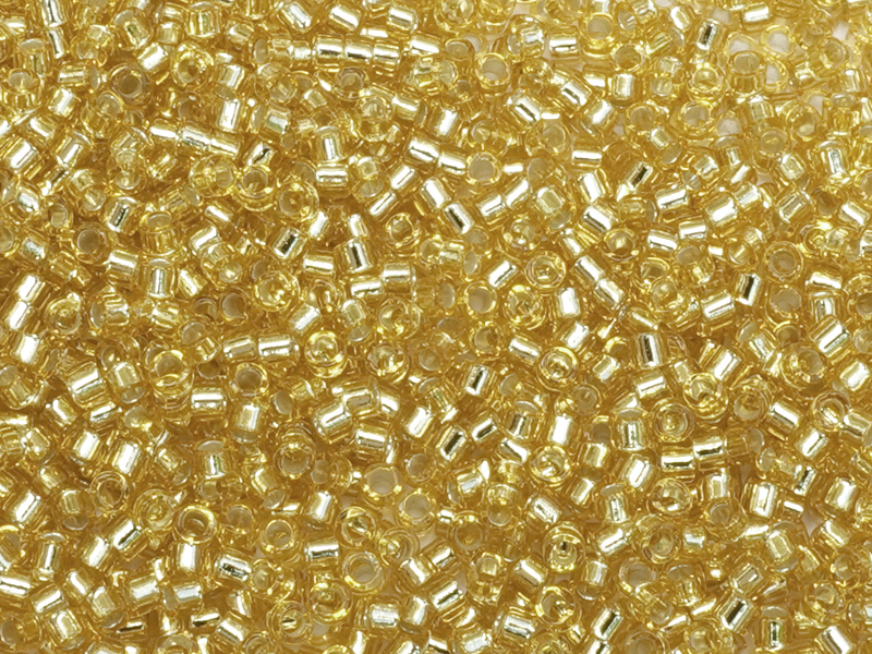 MIYUKI Delica Perlen größe 11/0 Farbe: DB42 Gold
