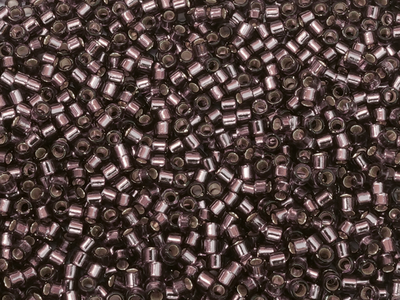 Miyuki Delica Perlen Größe 15/0 Farbe: DBS1204 weinroter Ame