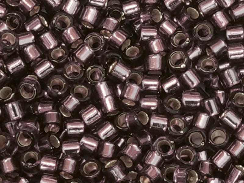 Miyuki Delica Perlen Größe 15/0 Farbe: DBS1204 weinroter Ame