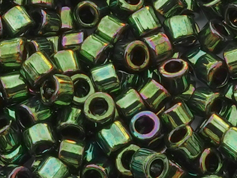 Miyuki Delica Glasperlen Größe 10/0 Farbe: DBM27 - Nahaufnah