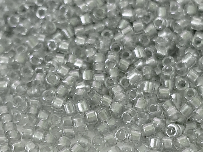 Miyuki Delica Perlen Größe 11/0 Farbe: DB2393 grau