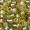 10g Miyuki 11/0 (1.6mm) Delica Perlen DB989 Grünmix