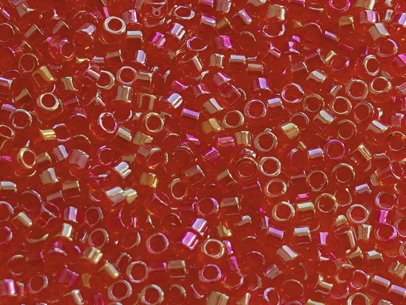 Miyuki Delica Perlen Größe 11/0 Farbe: DB2374 rot