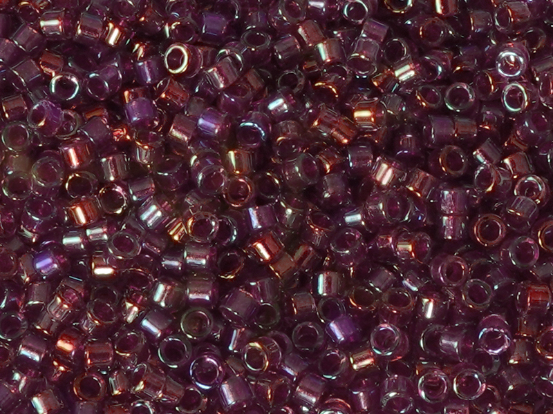 Miyuki Delica Perlen Größe 11/0 Farbe: DB2375 burgundy