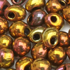 10g Miyuki Tropfen Perlen 3,4mm Farbe 462 Golden Autumn