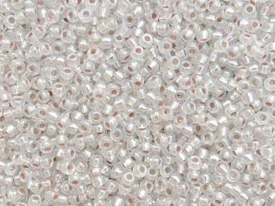 Miyuki Rocailles Saatperlen Größe 8/0 (3mm) Farbe: 1001