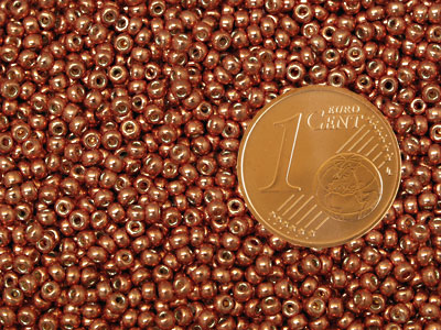 Miyuki Rocailles Saatperlen Größe 11/0 (2mm) Farbe Dura Coat