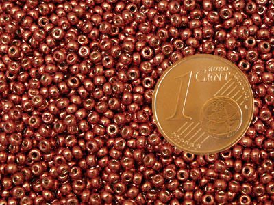 Miyuki Rocailles Saatperlen Größe 11/0 (2mm) Farbe Dura Coat