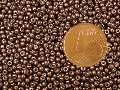 Miyuki Rocailles Saatperlen Größe 11/0 (2mm) Farbe Dura Coat