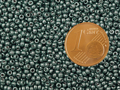 Miyuki Rocailles Saatperlen Größe 11/0 (2mm) Farbe Dura Coat