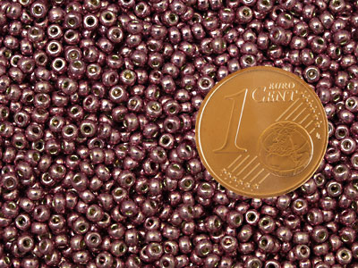 Miyuki Rocailles Saatperlen Größe 11/0 (2mm) Farbe Dura Coat
