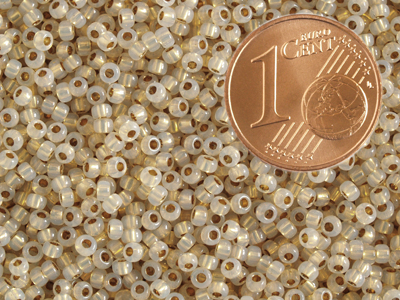 Miyuki Rocailles Saatperlen Größe 11/0 (2mm) Farbe 196