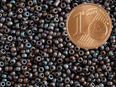 Miyuki Rocailles Saatperlen Größe 11/0 (2mm) Farbe 2007