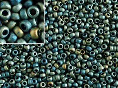Miyuki Rocailles Saatperlen Größe 11/0 (2mm) Farbe 2008