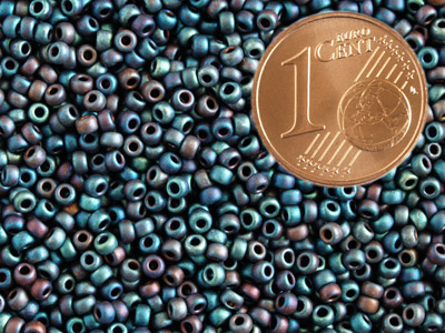 Miyuki Rocailles Saatperlen Größe 11/0 (2mm) Farbe 2009