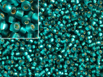 matte Miyuki Rocailles Saatperlen Größe 11/0 (2mm) Farbe 242
