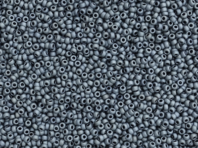 Miyuki Rocailles Saatperlen Größe 11/0 (2mm) Farbe 2002 matt