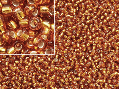 Miyuki Rocailles Saatperlen Größe 11/0 (2mm) Farbe 2422