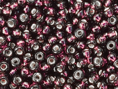 Miyuki Rocailles Saatperlen Größe 11/0 (2mm) Farbe 2428