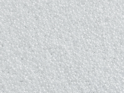 weiße Miyuki Rocailles Saatperlen Größe 11/0 (2mm) Farbe 420