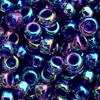 10g. Miyuki Rocailles 11/0 (~2mm) Farbe 356 Fancy-Color mit Regenbogeneffekt