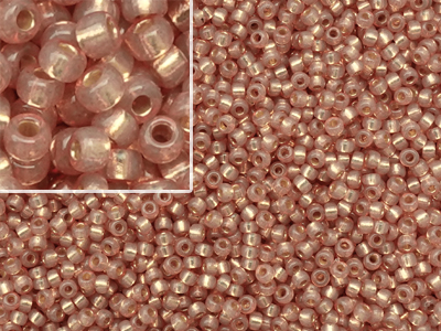 Miyuki Rocailles Saatperlen Größe 11/0 (2mm) Farbe Dura Coat