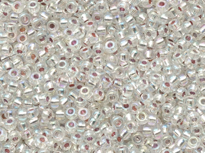 Miyuki Rocailles Saatperlen Größe 11/0 (2mm) Farbe 1001