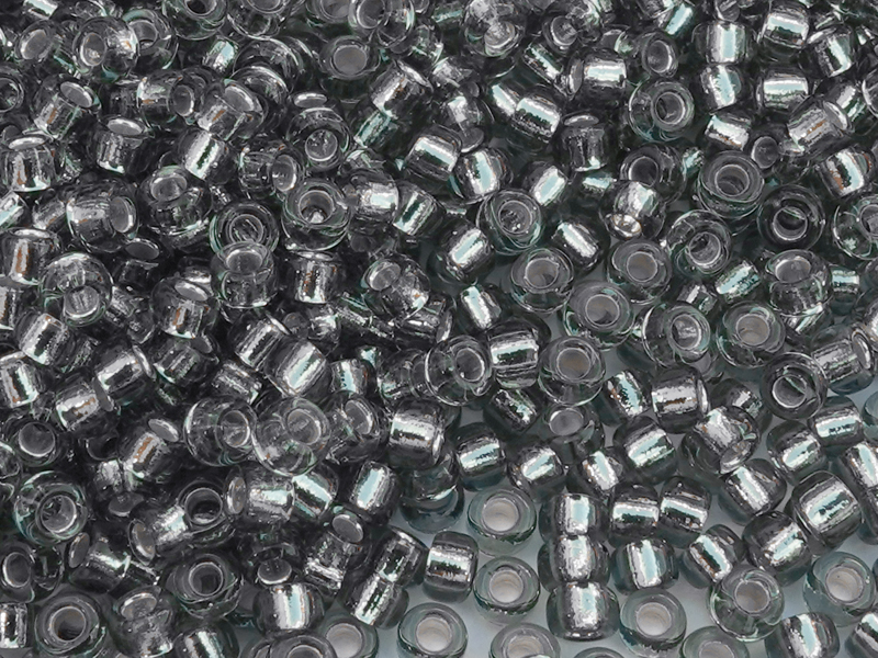 Miyuki Rocailles Glasperlen Größe 11/0 (2mm) Farbe: 21 Grau