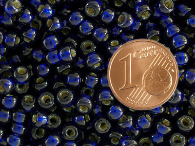 Miyuki Rocailles Saatperlen Größe 6/0 (4mm) Farbe: 4281 Dura