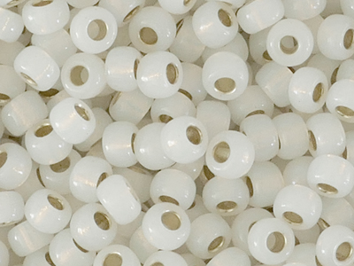 Miyuki Rocailles Saatperlen Größe 6/0 (4mm) Farbe: 551 alaba