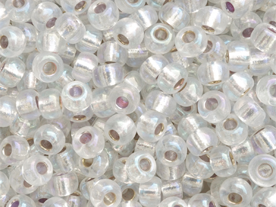 Miyuki Rocailles Saatperlen Größe 6/0 (4mm) Farbe: 1001