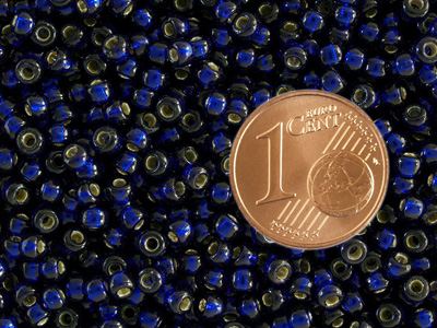 Miyuki Rocailles Saatperlen Größe 8/0 (3mm) Farbe: 4281 dunk