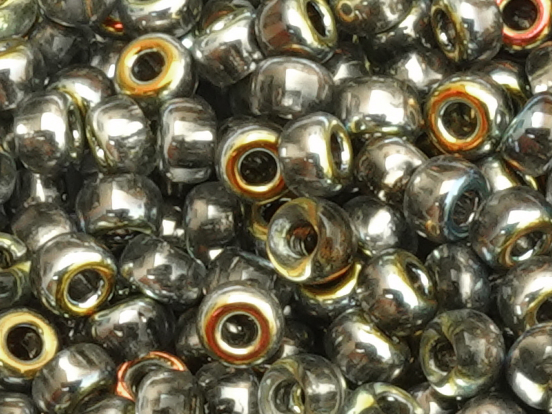 Miyuki Rocailles Glasperlen Größe 11/0 (2mm) Farbe: 4551 - N