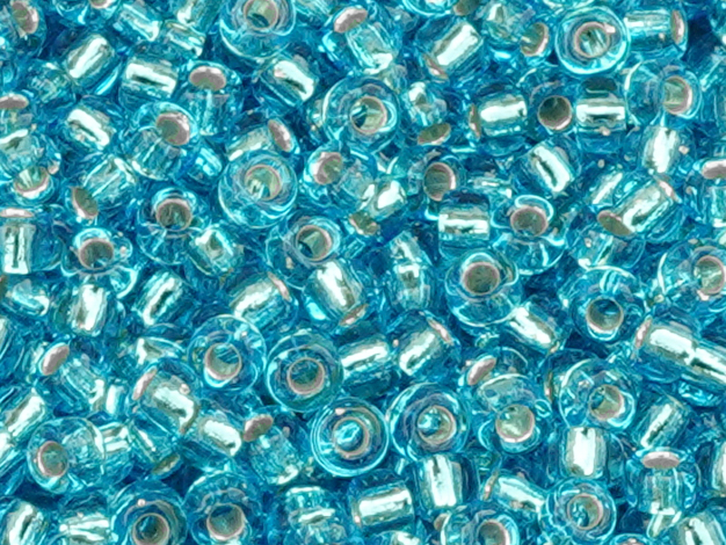 türkise Miyuki Rocailles Saatperlen Größe 11/0 (2mm) Farbe 2